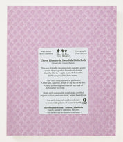 Daisies on Rose Swedish Dishcloth