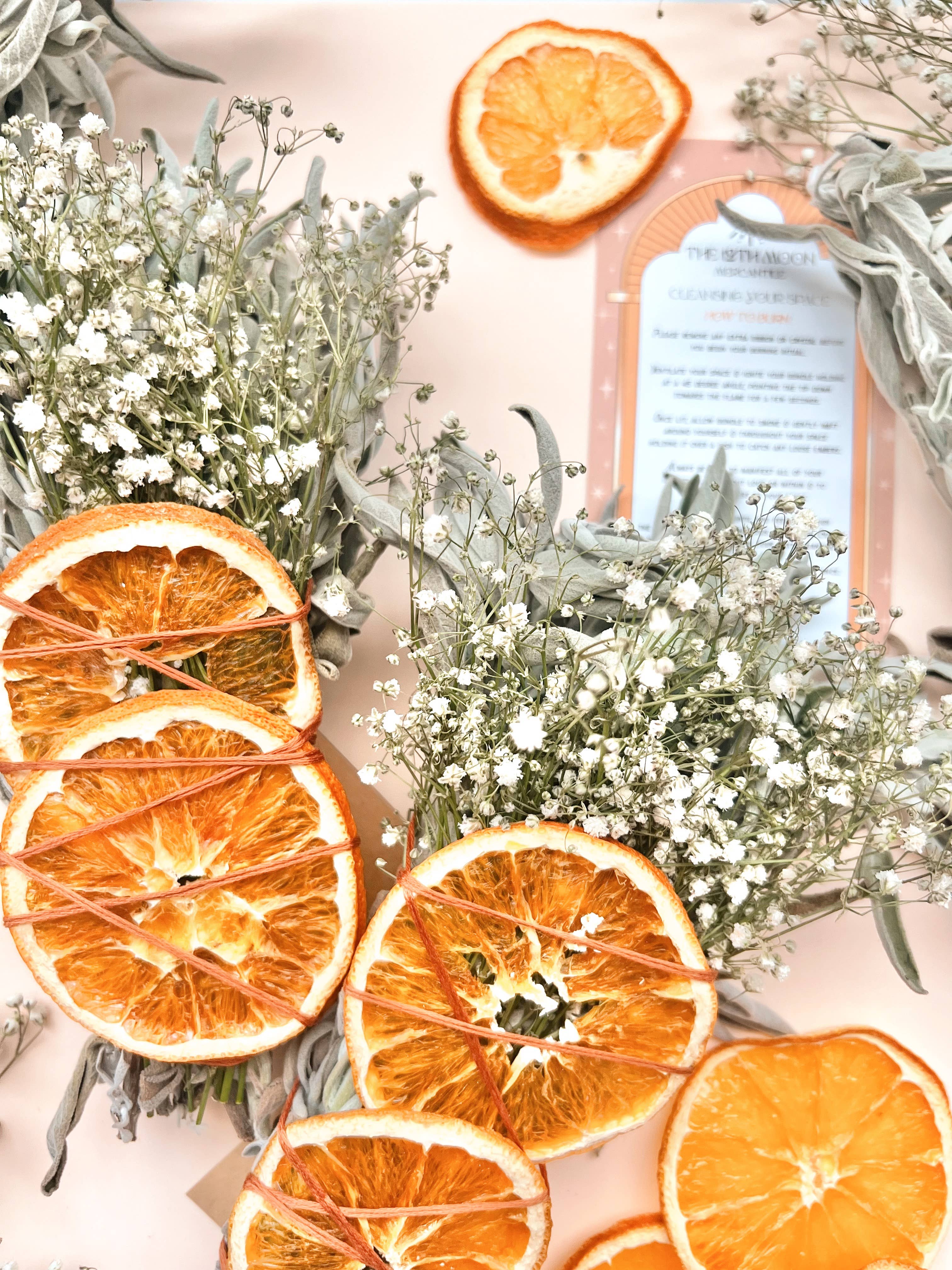 The 12th Moon CITRUS HARVEST Sage Bundle
