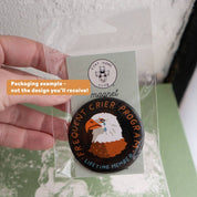 Stay Home Club Googly Apple Magnet