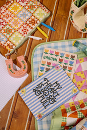 Quilted Pouch, Patchwork