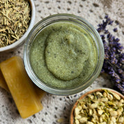 Gnat & Bee Green Sea Salt Scrub
