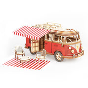3D Wooden Puzzle: Camper Van