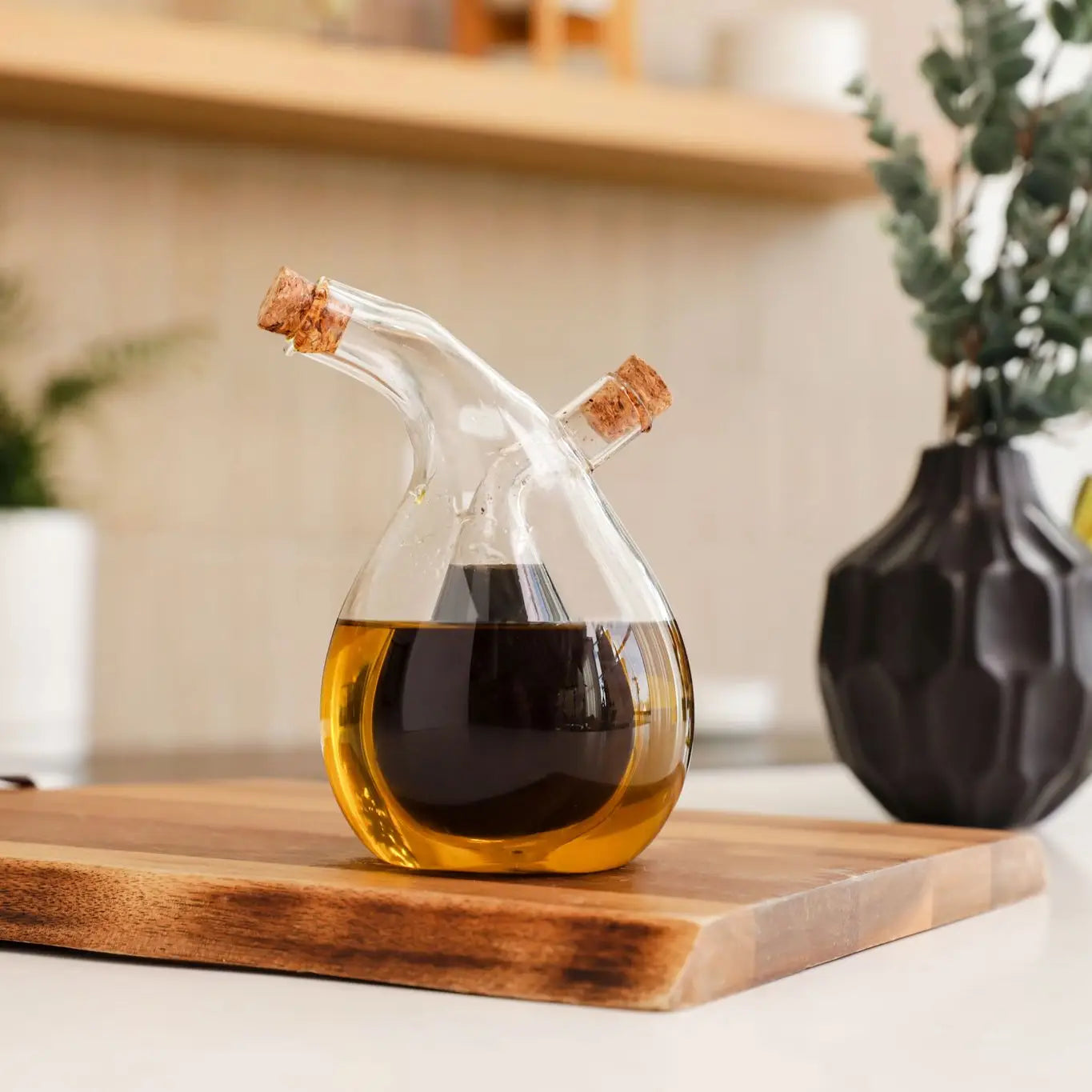 Glass Oil & Vinegar Cruet