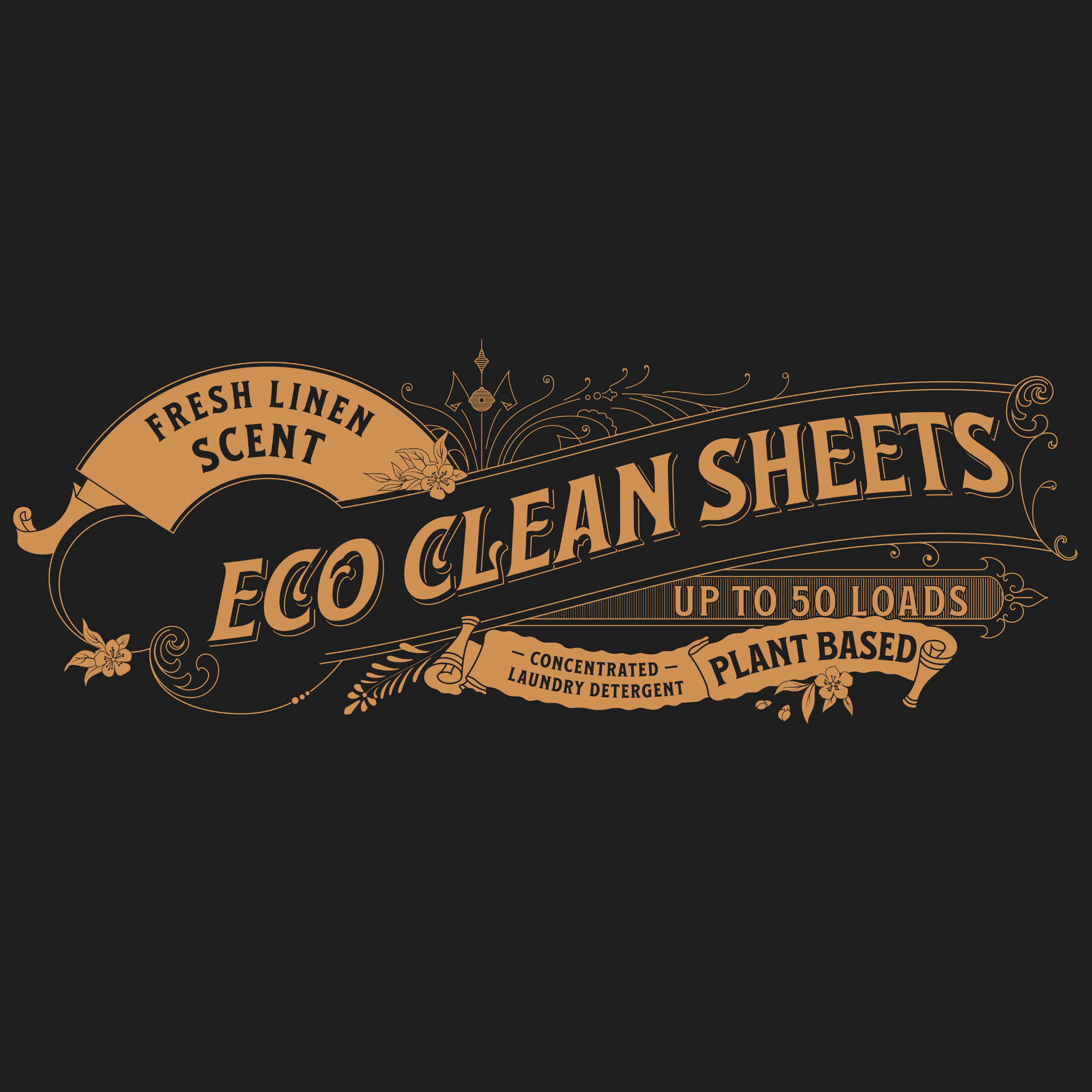 Eco Clean Sheets - Laundry Detergent -100 Loads