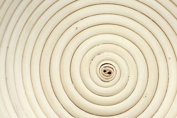 10" Round Proofing Basket and Liner