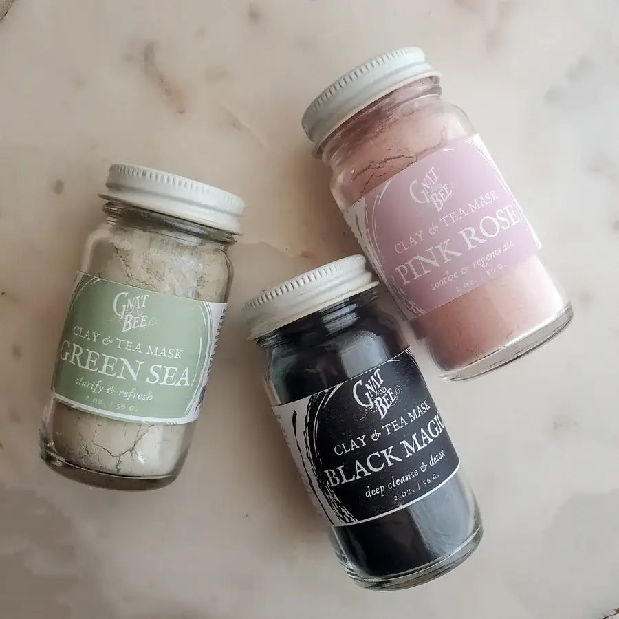 Gnat & Bee Black Magic | Clay Face Mask
