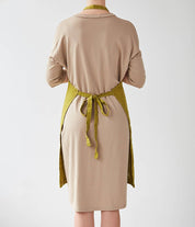 Linen Tales Daily Apron- Moss Green