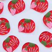 Tomato Pincushion Iron-On Patch