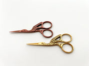 Classic Stork Embroidery Scissors