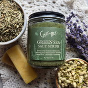 Gnat & Bee Green Sea Salt Scrub