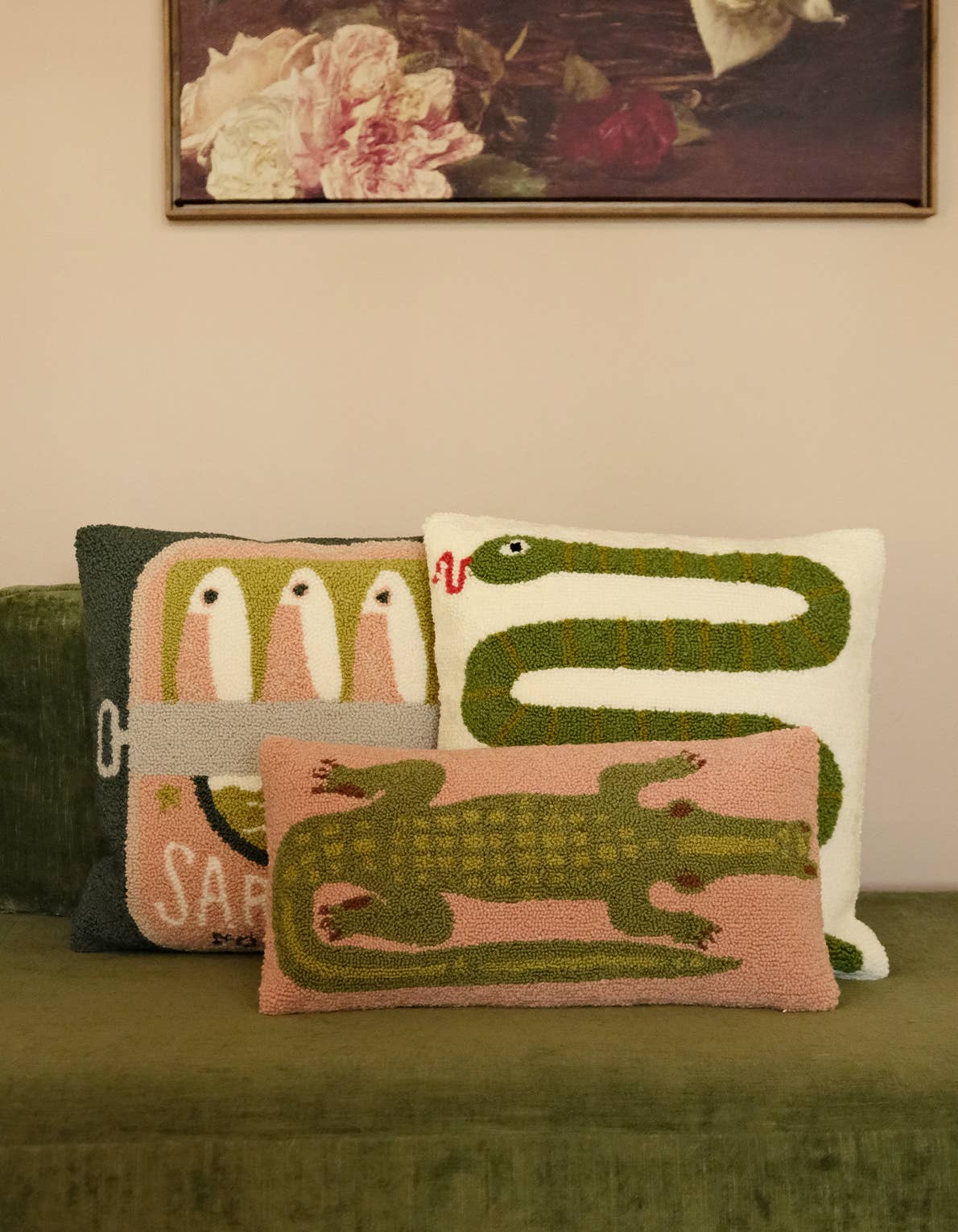 Throw Pillow | Tinned Fish