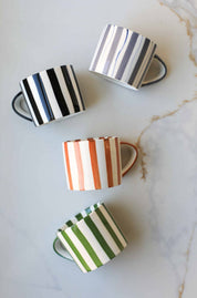 Simple Striped Mugs