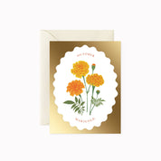 Birth Month Flower Card-OCTOBER