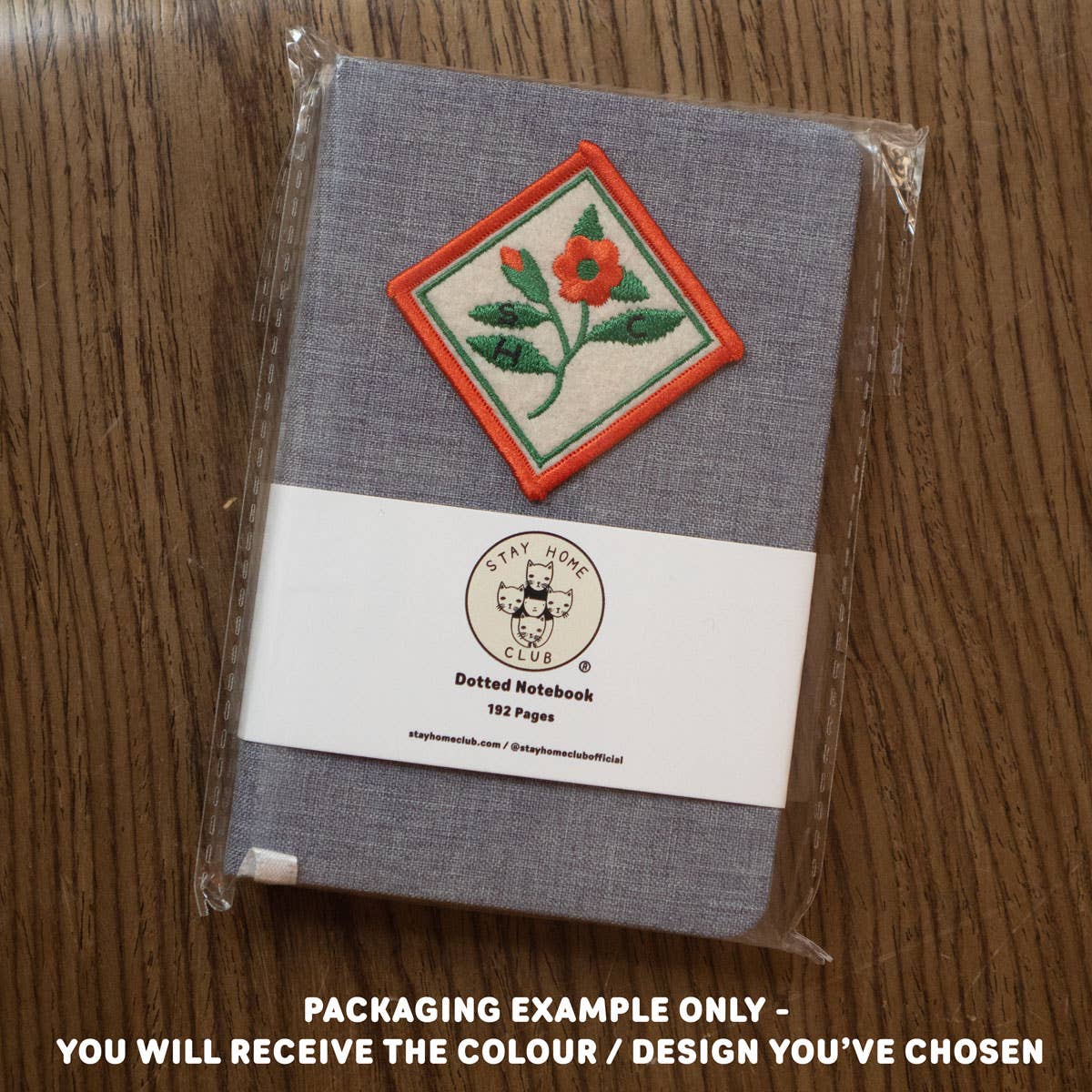 Linen Notebook- Frog With Leaf Umbrella