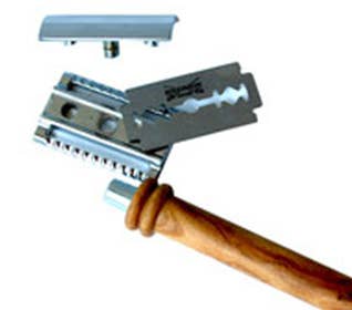 Classic safety razor with handle “Makalu”