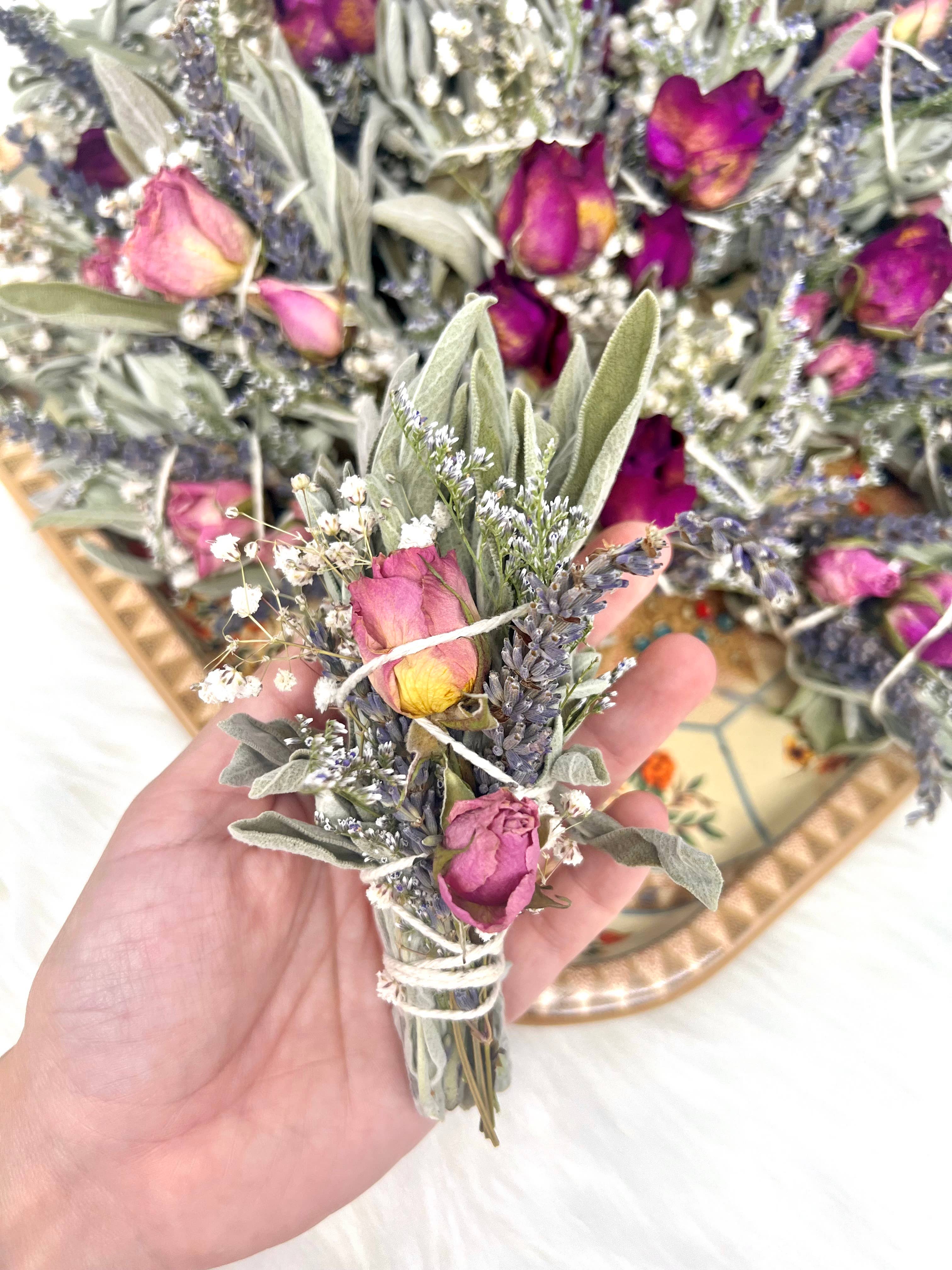 The 12th Moon MAGIC RITUALS Mini Sage Smudge Bundle - Smoke Cleanser