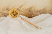Beechwood Long Handle Dish Brush – Soft Agave