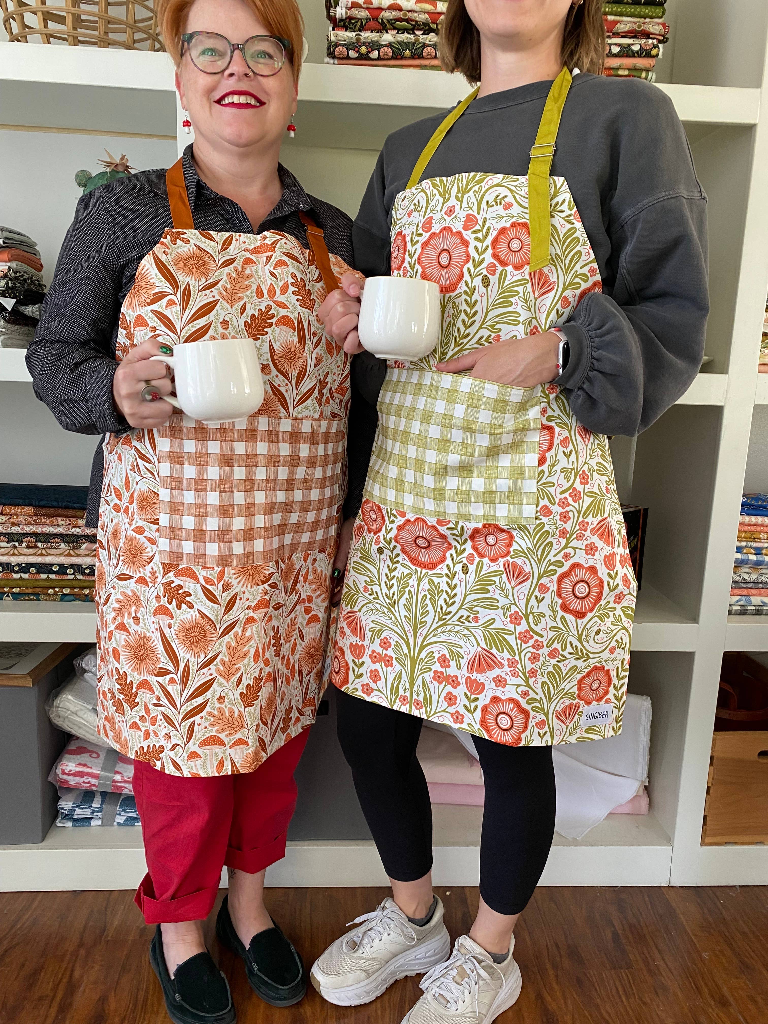 Gingiber Mushroom Medley Apron