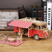 3D Wooden Puzzle: Camper Van