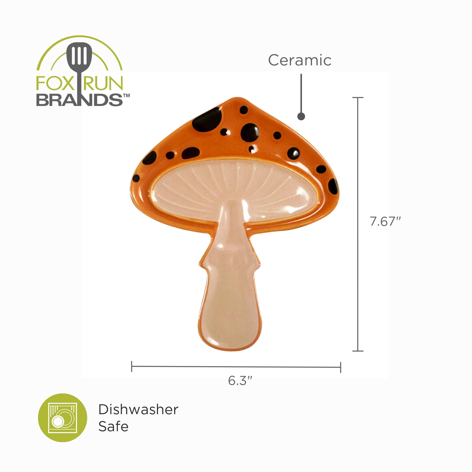 Fox Run Mushroom Spoon Rest