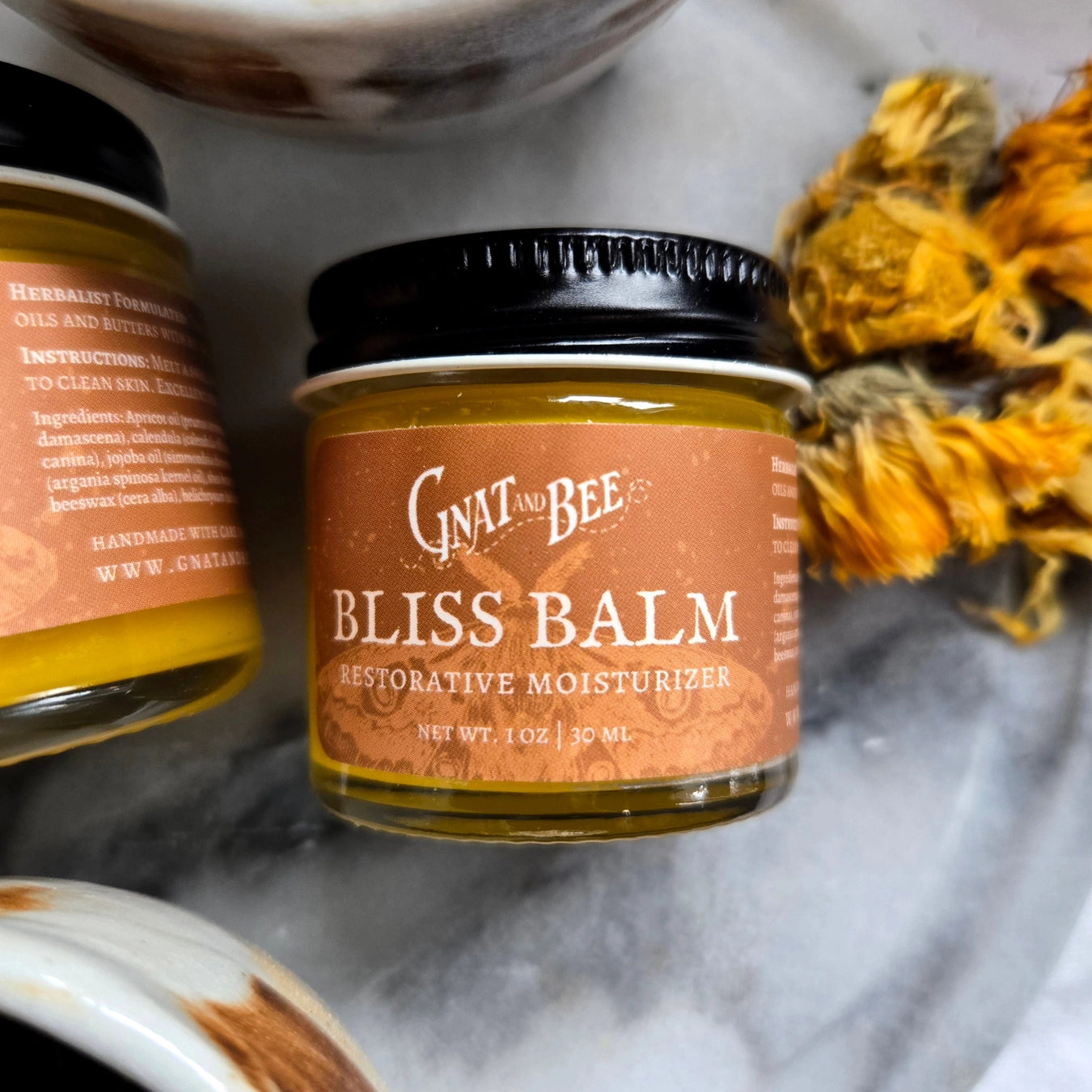 Gnat and Bee Bliss Balm | Restorative Face Moisturizer