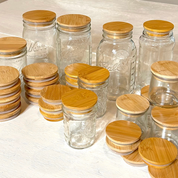 Bamboo Mason Jar Lid - Standard Mouth