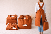 Organic Cotton Terracotta Apron