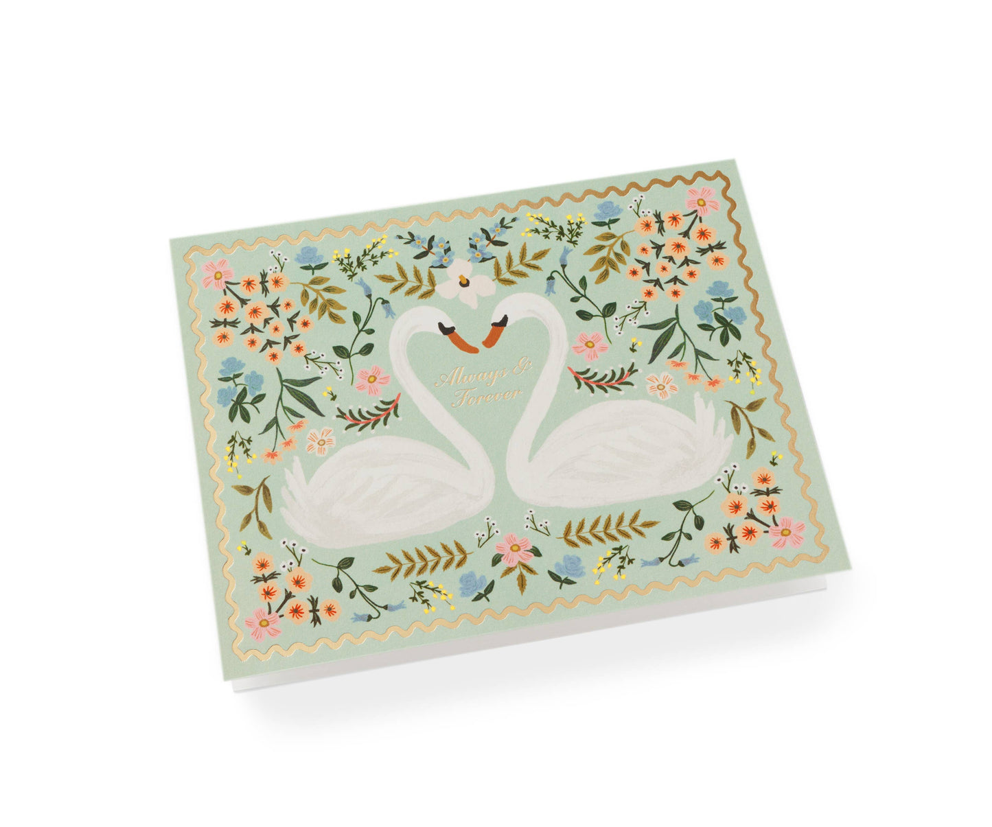 Rifle Paper Co. Always & Forever Swans Wedding Card