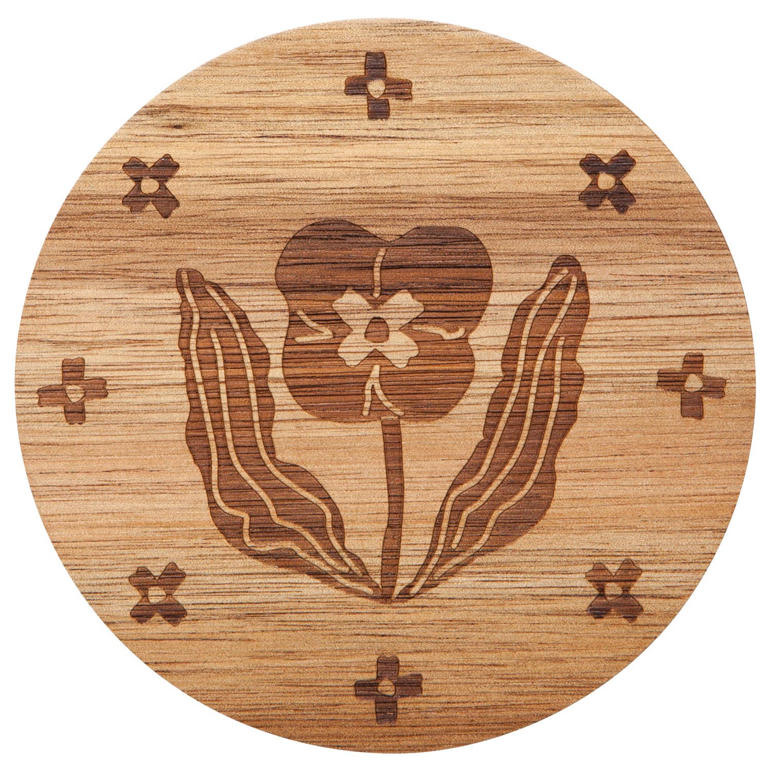 Teppi Engraved Coasters Set of 4