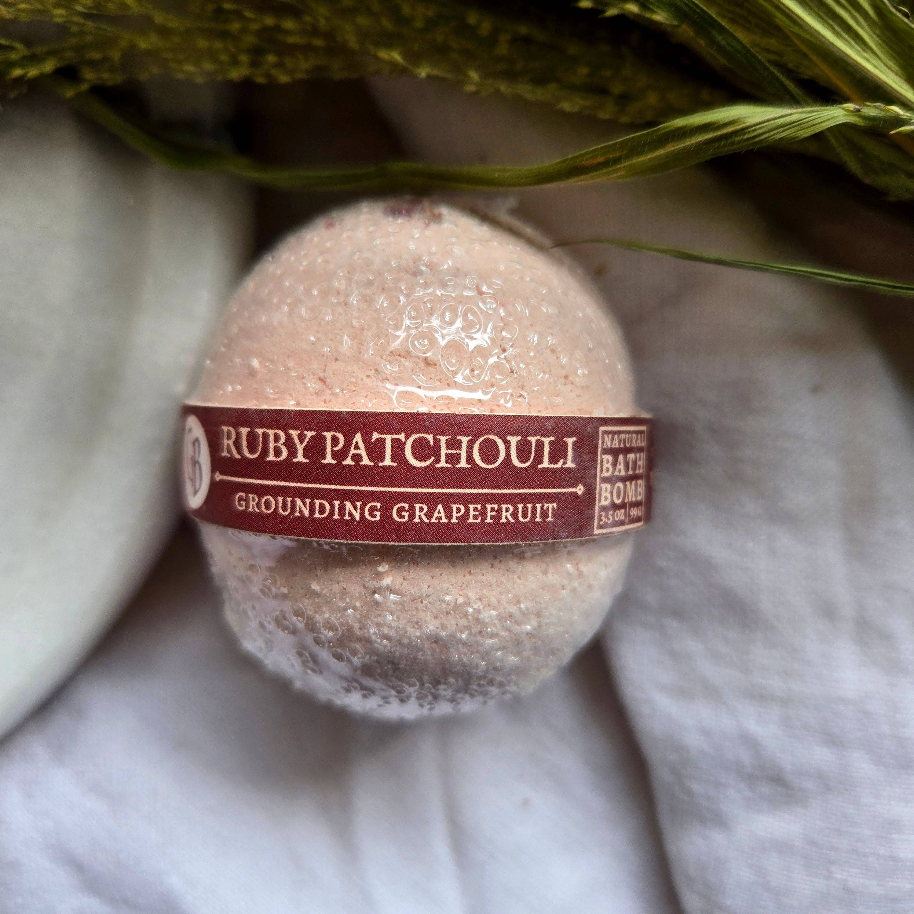 Gnat & Bee Ruby Patchouli: Bath Bomb