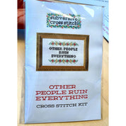 I Love You Just the Way I Am Deluxe Cross Stitch Kit