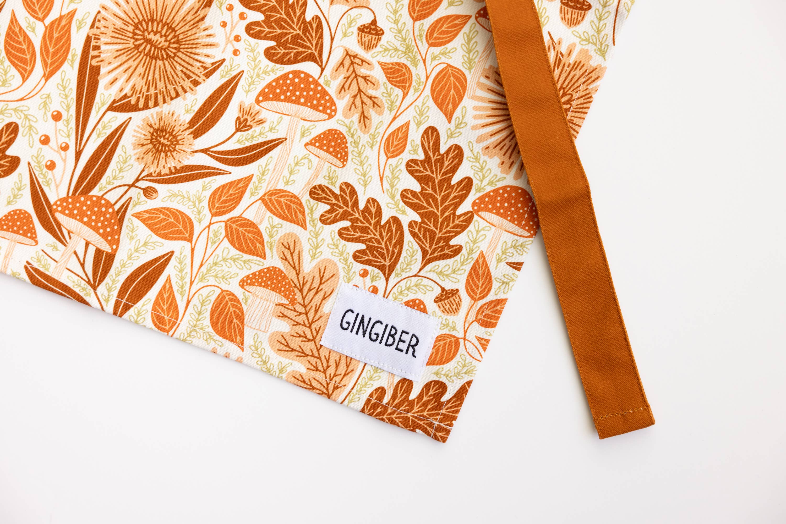 Gingiber Mushroom Medley Apron