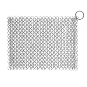 Outset Chain Mail Cast Iron Cleaner and Scrubber, 8” x 6”