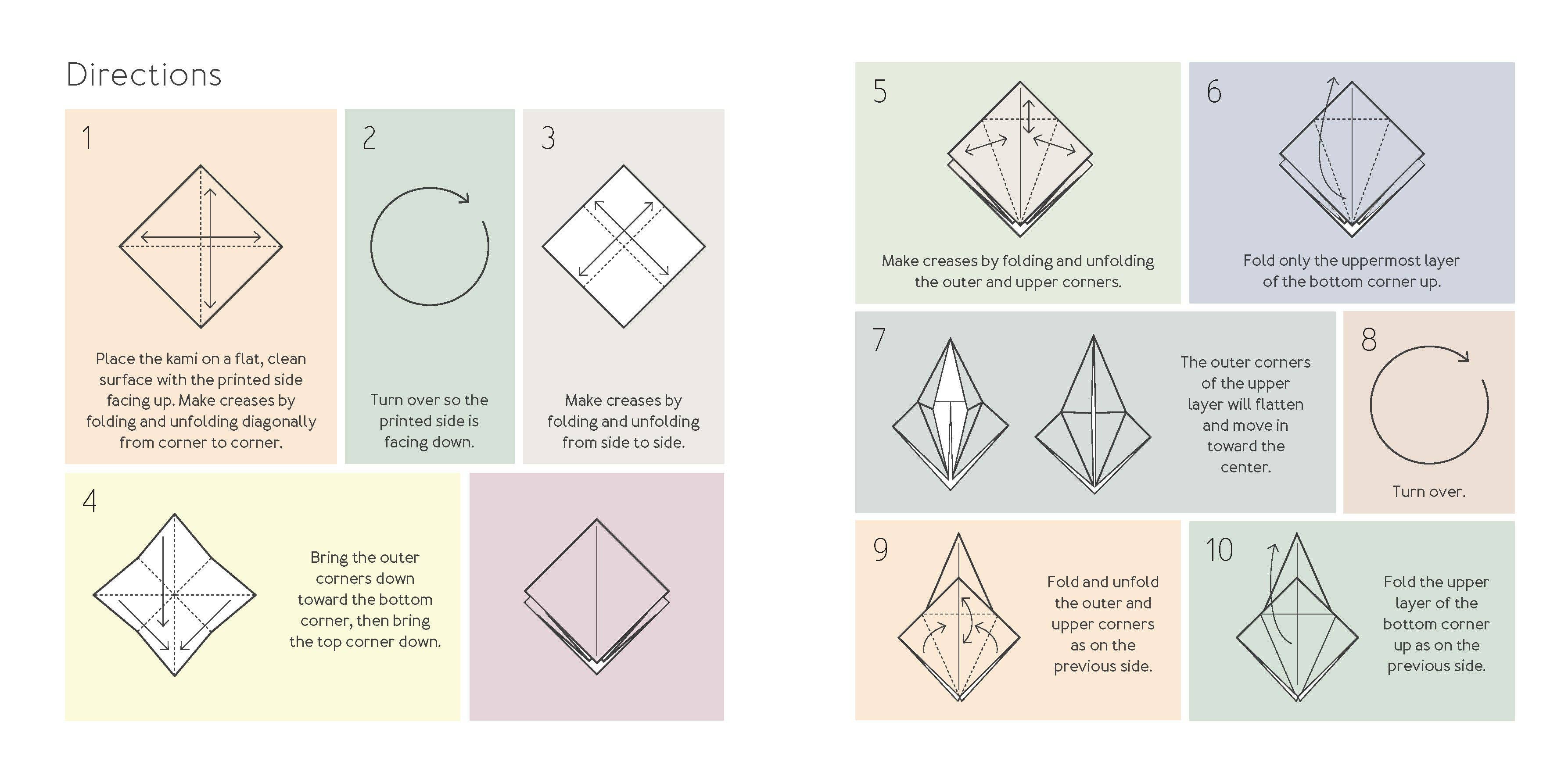 Paper Crane a Day Book