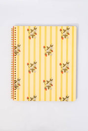 Ban.do Rough Draft Large Notebook, Floral Stripe