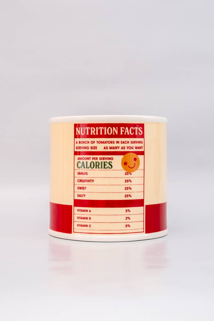 Ban.do Ceramic Vase, Tomato Can