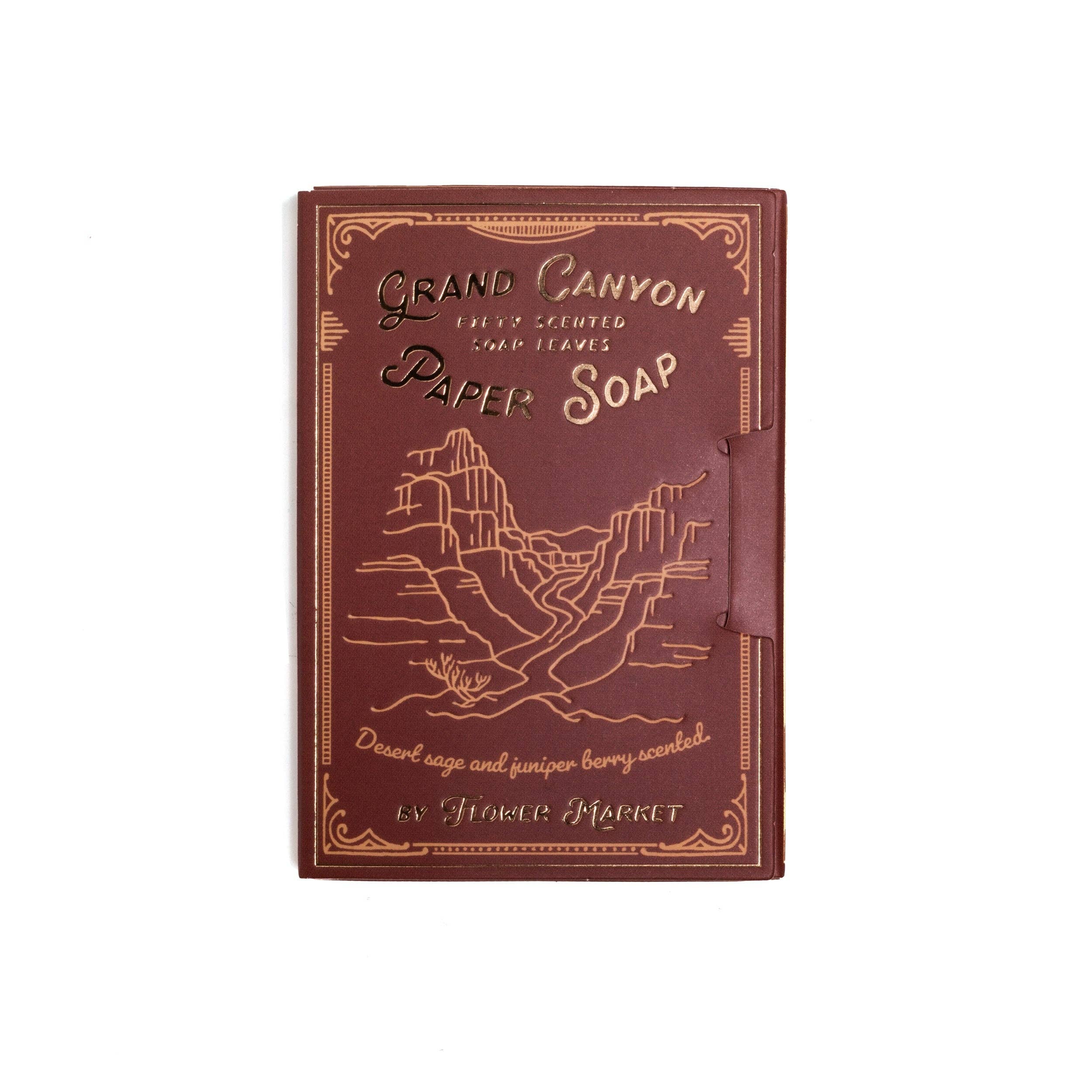 Paper Soap – Grand Canyon (Desert Sage & Juniper Berry Scent)