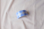 Gingham Ponytail Clip