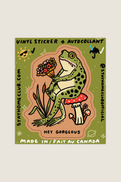 Stay Home Club Hey Gorgeous Vinyl Sticker