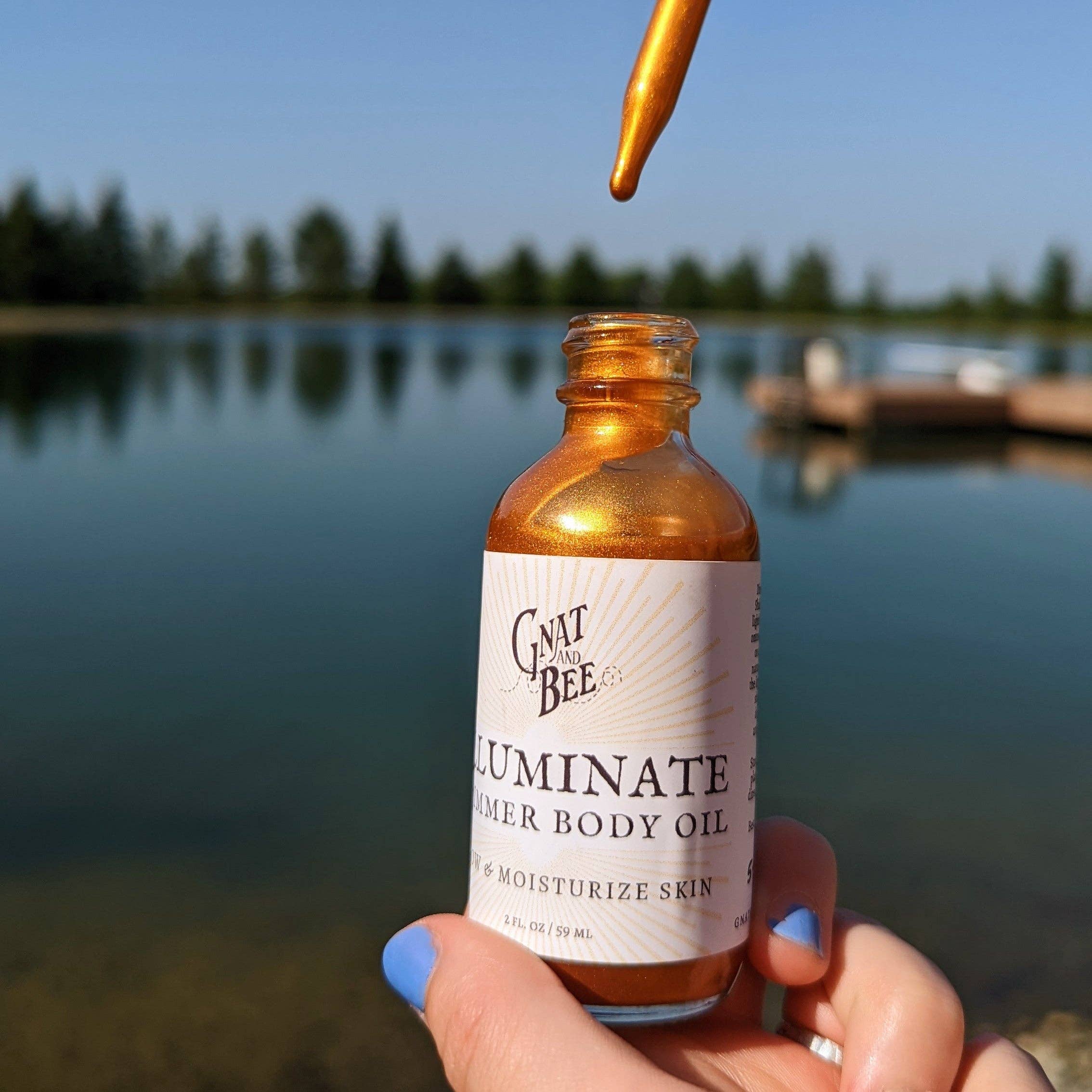 Gnat & Bee Illuminate | Shimmer Body Oil