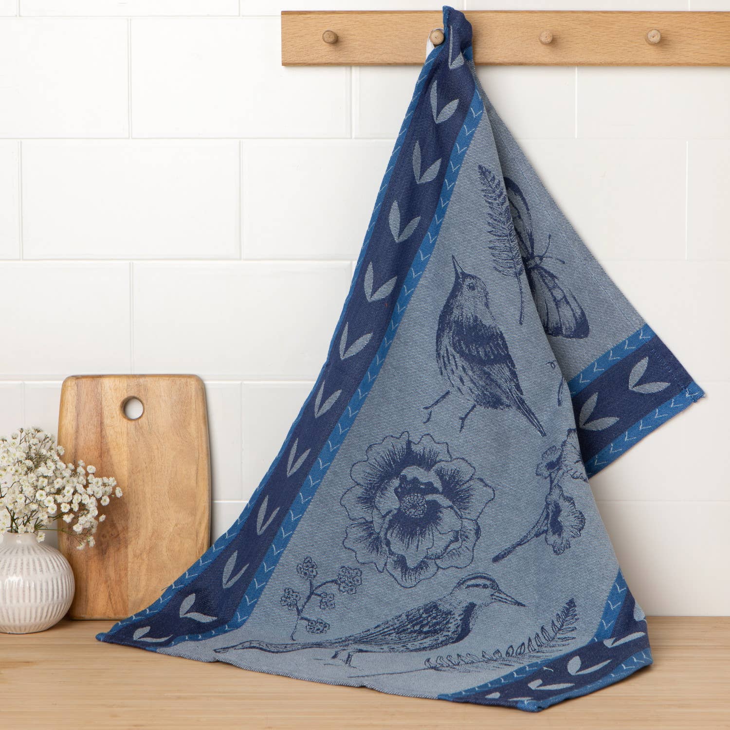 Juliette Jacquard Dishtowel