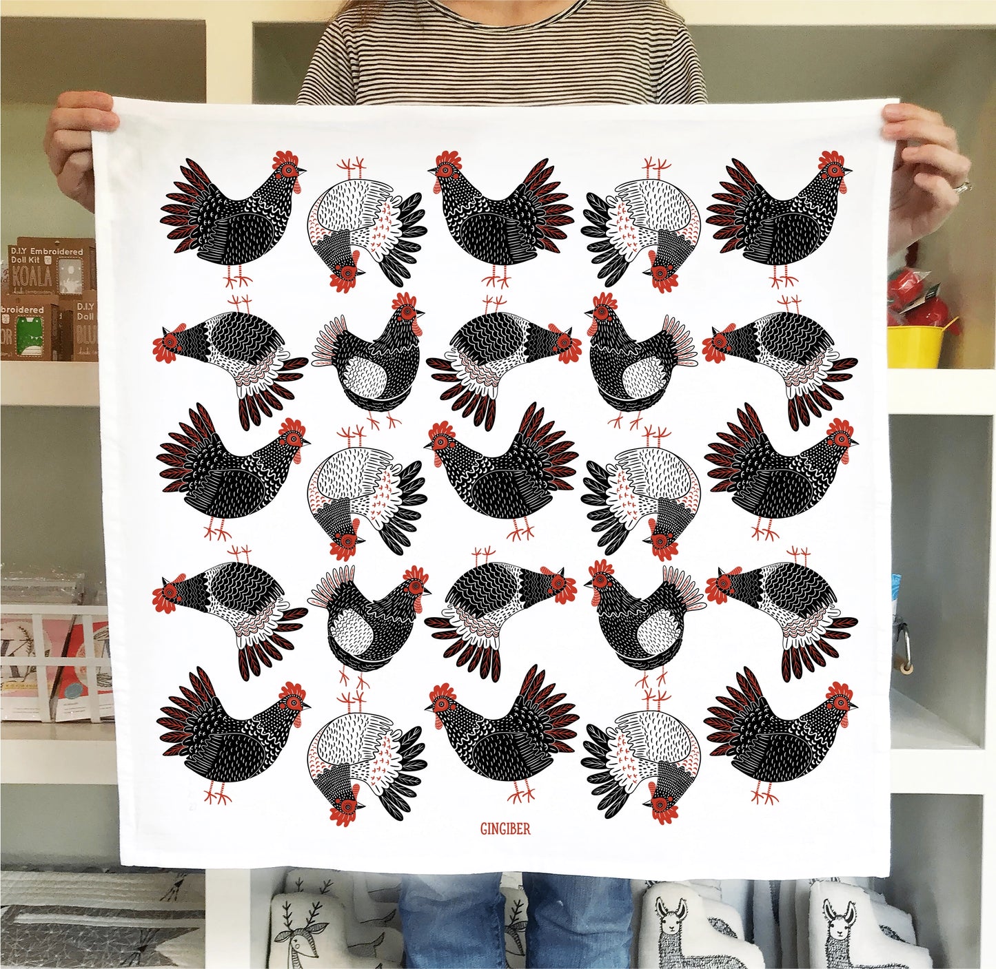 Chicken Flour Sack Towel