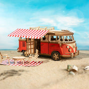 3D Wooden Puzzle: Camper Van