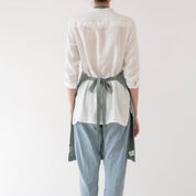 Linen Tales Daily Apron- Green Milieu