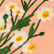 Wild At Heart Embroidered Canvas Banner