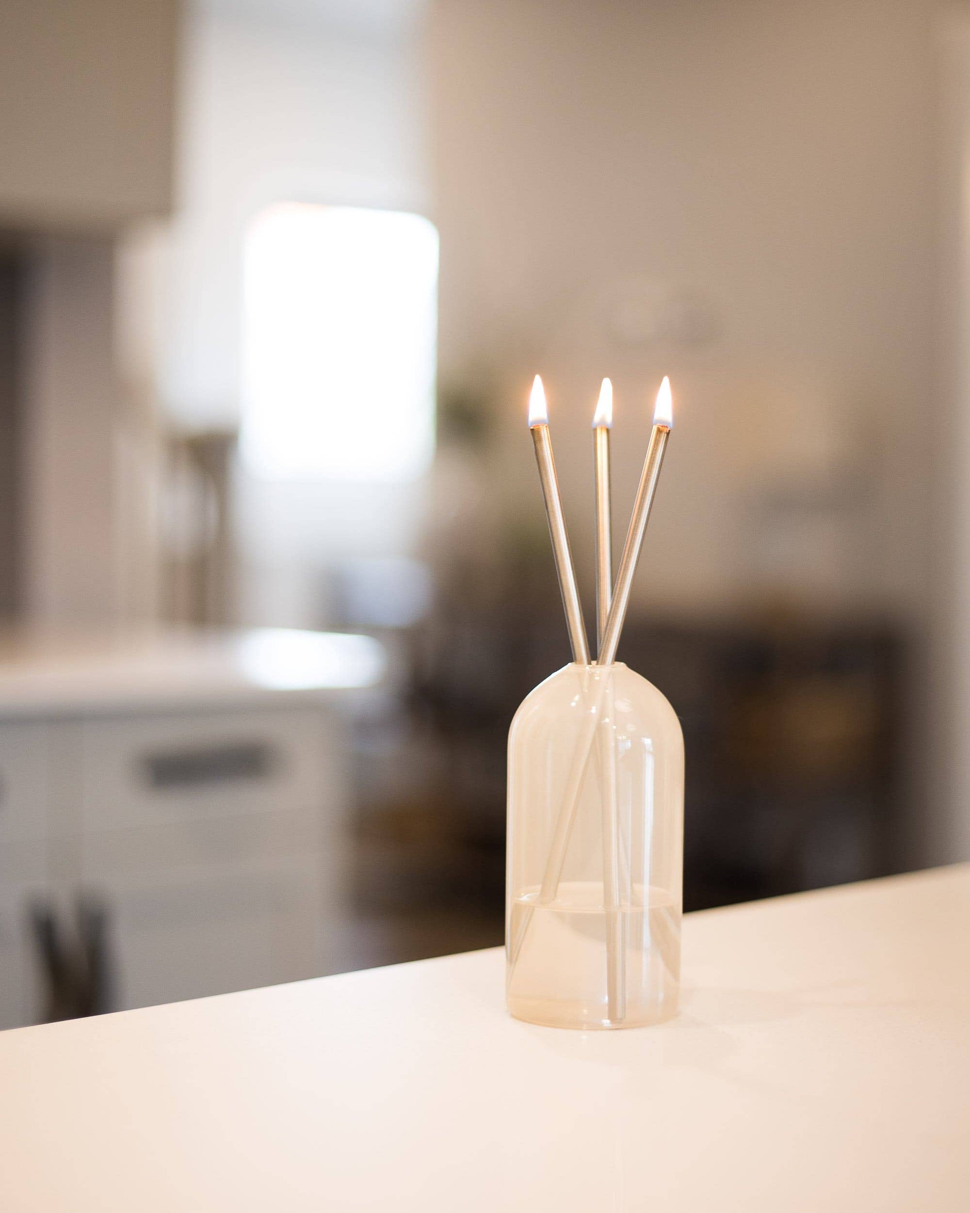 Everlasting Candles- Silver