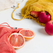 Le Marche Coral Mesh Produce Bags Set of 3