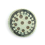 Magpie Mischief  Handmade Flower Frog- Sage