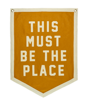 Oxford Pennant *This Must Be The Place* Camp Flag