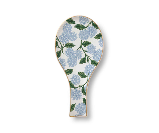 Rifle Paper Co. Hydrangea Porcelain Spoon Rest